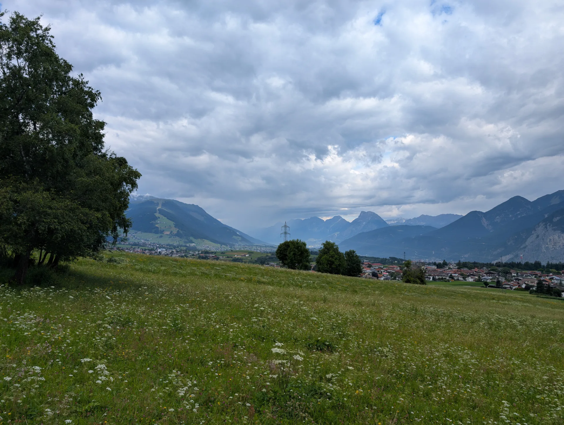 Inntal-Blick von der Mutterer Alm