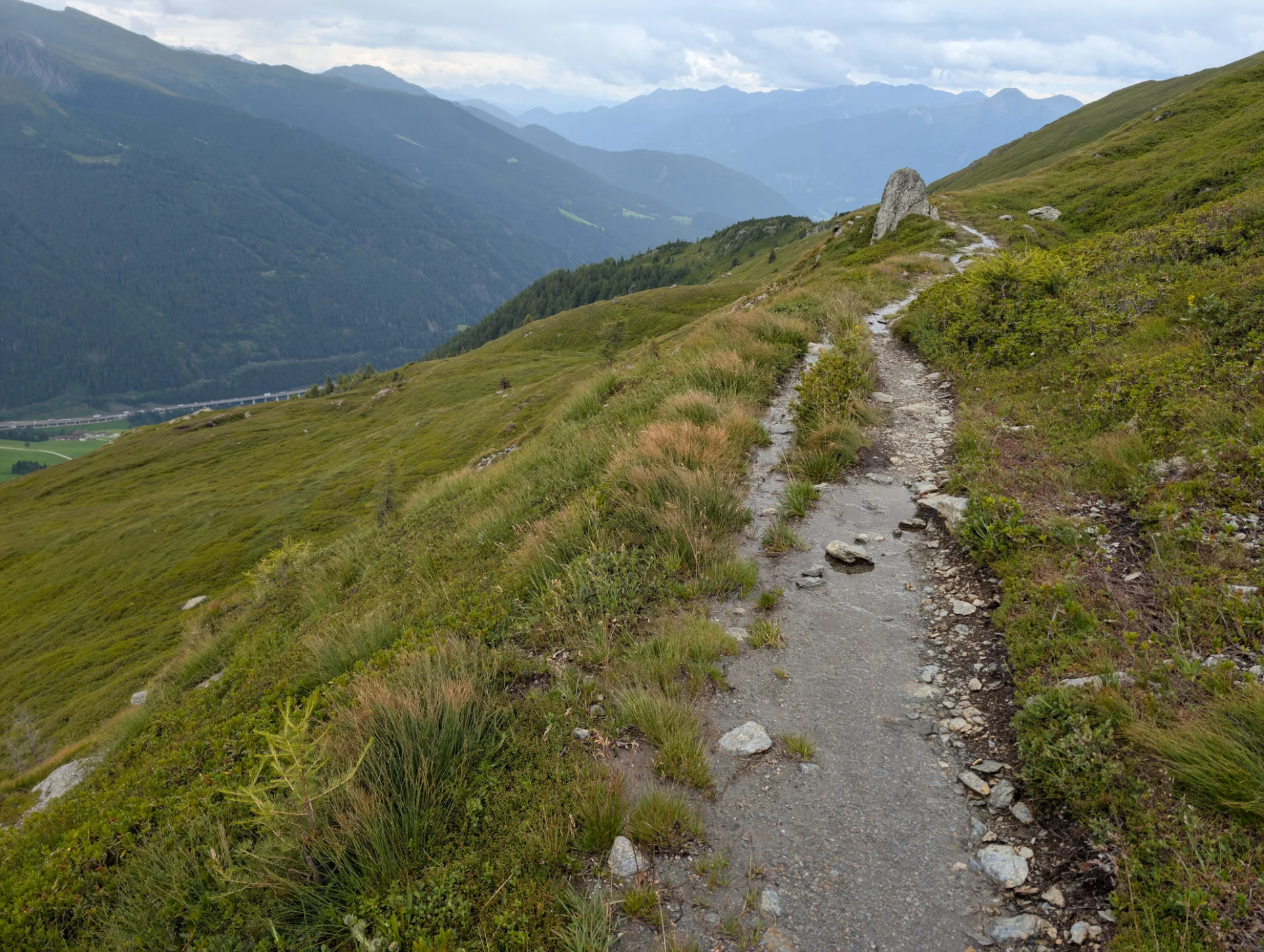 Höhenpfad Richtung Südtirol