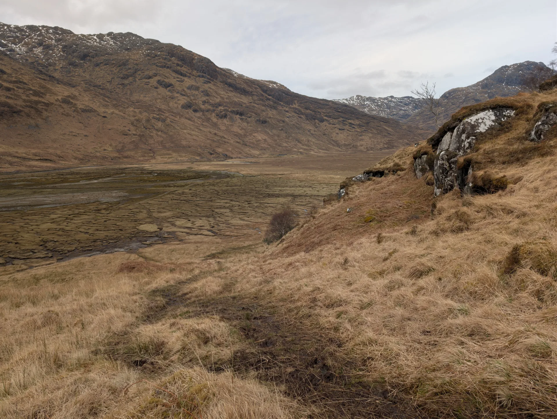 Blick zurück Richtung Loch Nevis