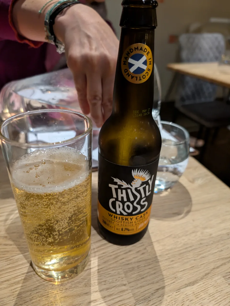 Abendlohn — Thistly-Cross-Cider aus den schottischen Highlands